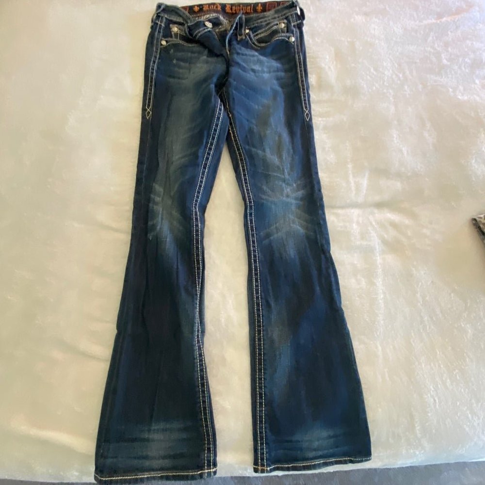 Rock Revival Trina Boot Cut Jeans - 27